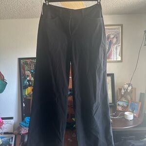 lululemon athletica Black High-Rise Subtle-Flare Pants